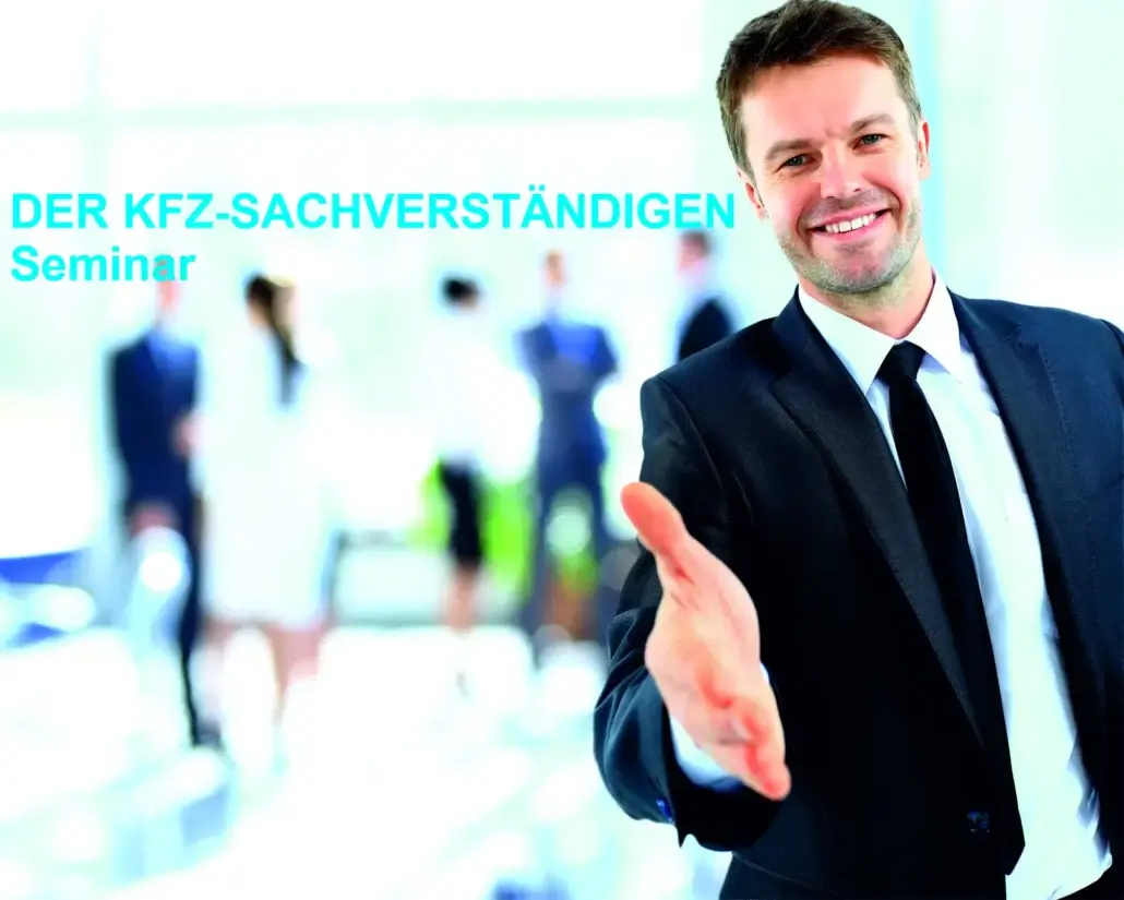 Mann im Anzug streckt die Hand aus